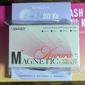 Eyelash Kit, Everything that will need for eyelashes- Magnetic, fake lashes